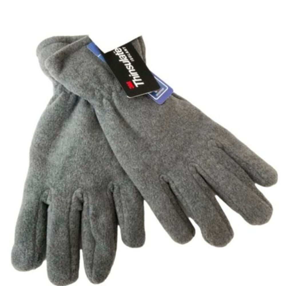 IGLOOS 40g Waterproof Thinsulate Layer Gloves Gray Men M / L